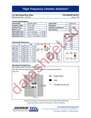 5487BP15C675E datasheet  